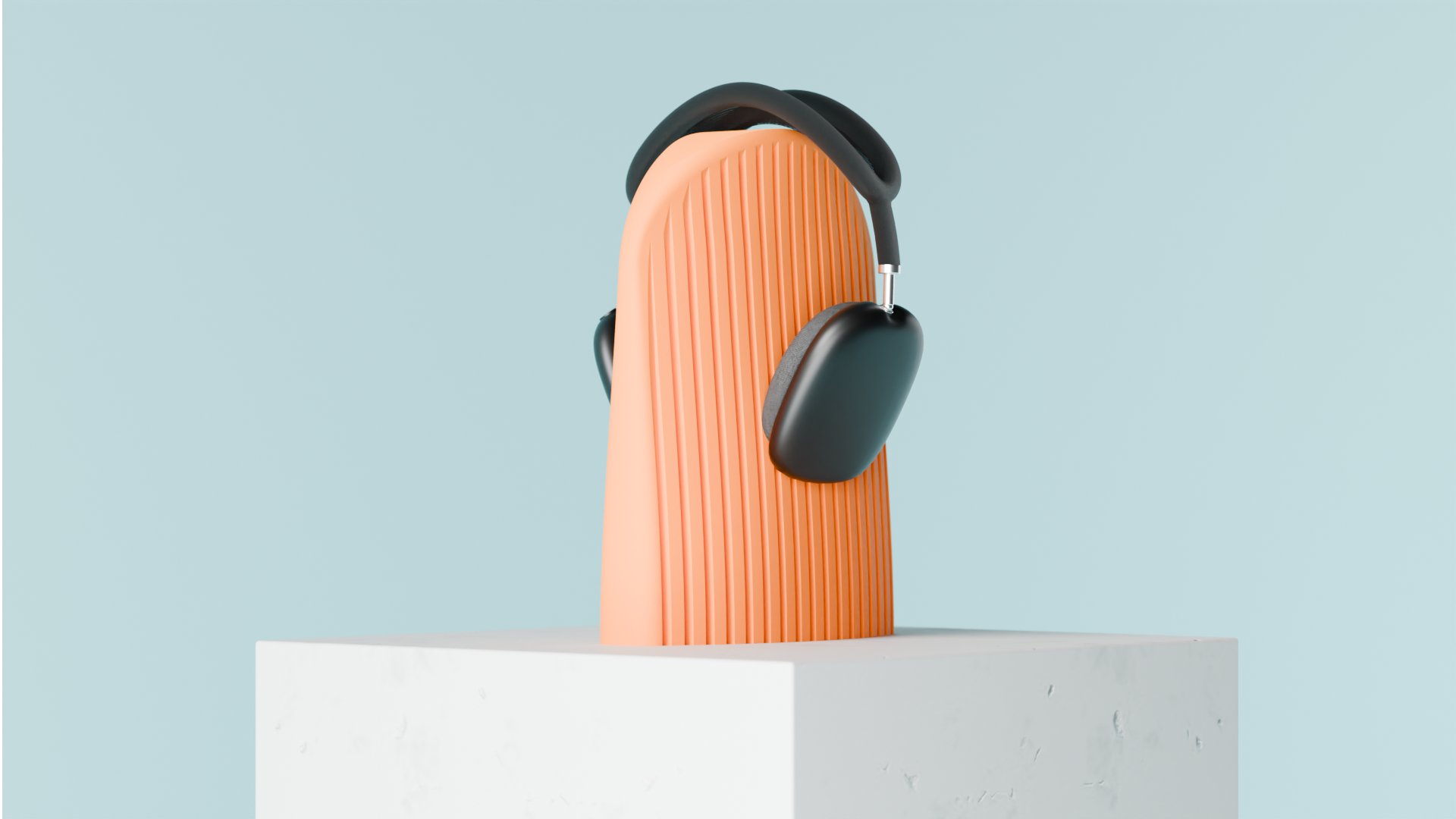 Headphone Stand Minimal Lines